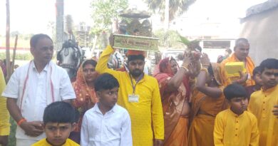 बघड़ा पंचायत में श्रीमद्भागवत कथा का भव्य आयोजन शुरू